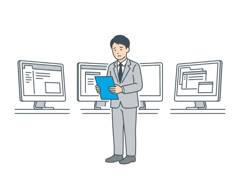 同じ情報を、何度も入力している