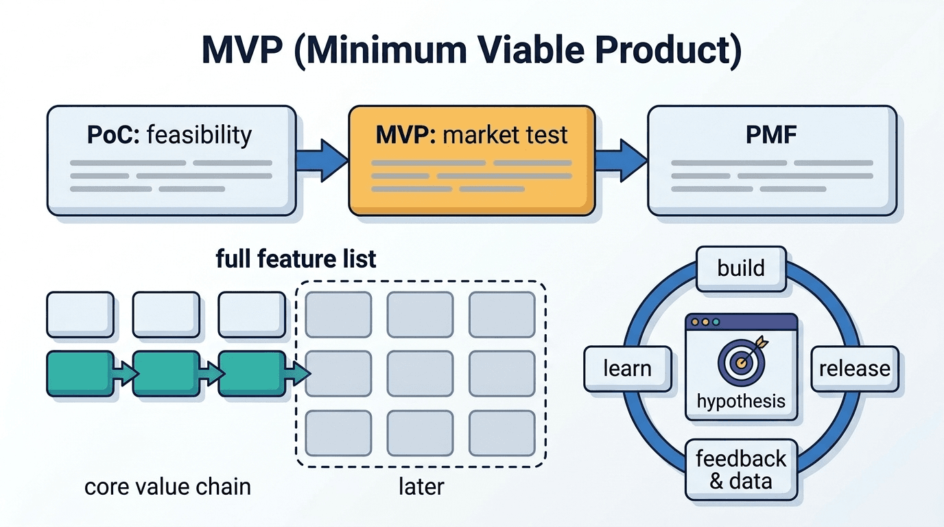 MVP(実用最小限プロダクト)